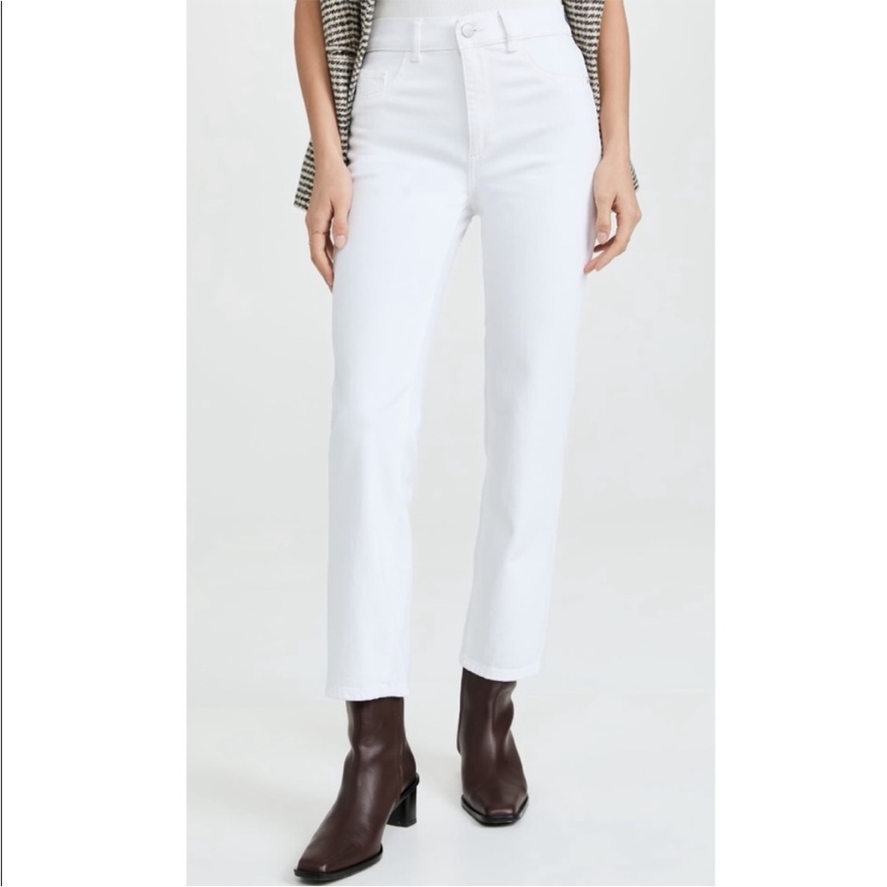 DL1961 Patti Straight High Rise Ankle Jeans in Vintage 26